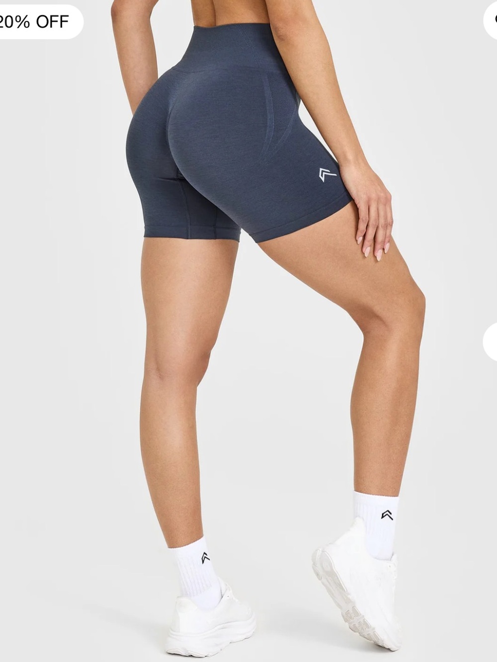 Oner Active True Blue Effortless Seamless Shorts Medium